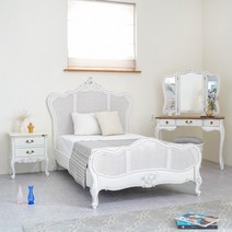 소피아엘렌 에메랄드 프렌치 라탄 아이 어린이 여아 공주침대 키즈 SS, 선택안함, 협탁추가, 선택안함