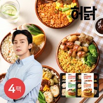 [허닭] 다이어트 도시락 210g 4종 4팩, 01.다이어트 도시락 김치잡곡볶음밥 4팩, 4개, 선택:01.다이어트 도시락 김치잡곡볶음밥 4팩