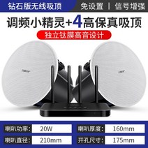 무선벽걸이스피커 세련된 디자인과 풍성한 사운드 샤오정 W1, standard, 옵션49