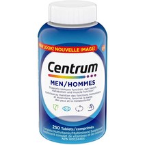 CENTRUM 센트럼 남성용 종합비타민 멀티비타민/미네랄 250정