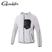 가마가츠 낚시복 후드집업 자켓 드라이파커 GM-3547, 화이트-3L-554182, 상의
