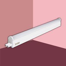 장수램프 LED T5 조명 5W 300mm 간접조명 간접등 형광등, 주광빛(하얀빛)