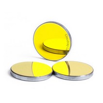 Laser Engraver용 Cloudray Co2 Laser Si 반사 미러 Gold-Plated Silicon Reflector Lenses Dia. 19 20 25 30 38, 협동사, 시 미러 3Pcs, 19.05mm