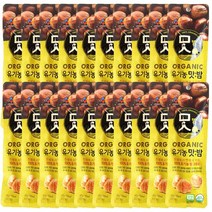 CJ 유기농 맛밤 42g x 20개 간식 디저트 안주 견과류 견과 꿀밤 군밤