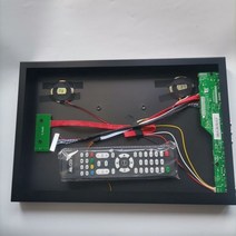ed 차량용 간판 전광판 13.3 "15.6" 15.4 "LCD LED TV 컨트롤러 보드 AV HDMI 호환 VGA USB, 한개옵션1, 09 Only metal case 15.6