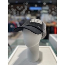 루이까스텔[NC강남] 22F/W LOUIS CASTEL 남성 동계용 골프모자 컬러블럭 면분할 FUR 귀달이 캡, 블랙(B)