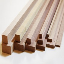 미가데코 나무쫄대 몰딩 합판 diy 만들기재료 게시판 길이80cm, CN058)MDF 12x12(10개)
