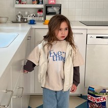 리틀콜리 후드조끼