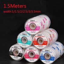 논용접봉 스텐용접봉 알곤 무연납 1 롤 납땜 제거 브레이드 솔더 리무버 심지 와이어 1.01.522.533.5mm 용접 주석 빨판 케이블 리드 코드 플럭스 수리 도구, 3.5mm