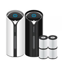 [불스원] 멀티액션 플러스 차량용 공기청정기+필터4개 와이준, 멀티액션 블랙