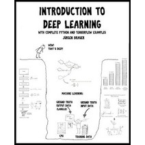 (영문도서) Introduction to Deep Learning: with complete Python and TensorFlow examples Paperback, Createspace Independent Pub..., English, 9781724716415