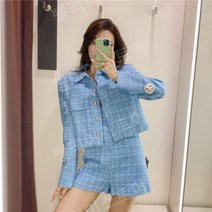 ZARA 스태디 셀러 자라 스트럭처 트위드 크롭 자켓