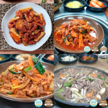 해썹인증 100% 국내산 원료육 사용 상호맘 춘천 닭갈비 오리 주물럭 돼지 전지 앞다리살 간장불고기 고추장불고기 횡성한우 소불고기 택1 캠핑요리 음식 술안주 밀키트, 횡성한우 소불고기 500g