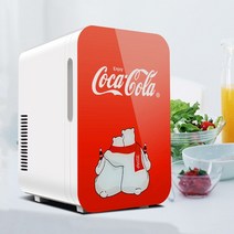 코카콜라냉장고 펜션용 미니냉장고 자취생필수템 스마트 기숙사용 저소음, 레드베어8L