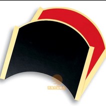 펜홀더 라켓 시트 러버 보호 필름, 적색