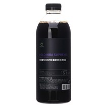 커피홀릭 더치커피 콜롬비아 수프리모 1000ml