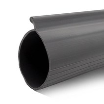 미국발송 EARTHTEC P-Bulb 하단 웨더 씰 - 오버헤드 도어 모델에 적합(4.9m(16피트 4인치)) 그레이, 한개옵션0