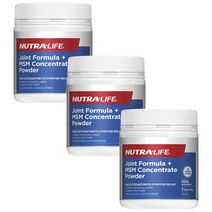Nutra Life 뉴트라라이프 글루코사민 콘드로이친 콘드로이틴 Msm Joint Food 파우더 Glucosamine Chondroitin Msm Joint Food Powder, 3개
