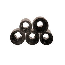 너트 볼트 추출기 17mm-31/32 세트 실린더 수리 크롬 몰리브덴 강철 손상 스크류 드라이버 드릴 소켓 6개, 한개옵션0