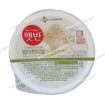 햇반 발아현미밥, 210g, 18개