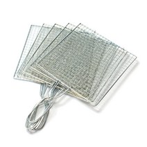 손잡이 접이식 석쇠 생선구이 김구이 삼겹살 바베큐, 접이식 석쇠 330 대 (낱개)