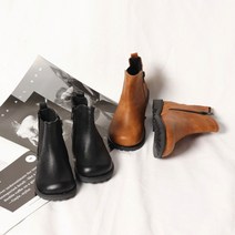 주호슈즈 세모네모 첼시 워커 앵글부츠 아동 여아 남아 키즈 초등학생 주니어 워커 부츠