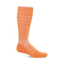삭웰 여성 서큘레이터 중등도 압착 양말, Apricot, Medium-Large