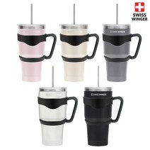 [ FNC ] 스위스윙거 매그넘 텀블러 세트 CO004176, 크림, 900ml
