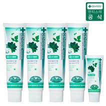 덴티스테 플러스화이트 브리즈민트 치약, 160g 12개+60g 1개, 12개, 160g