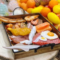 음식 모형 갈비 스테이크 디스플레이 장식 인테리어 소품 디자인 아이디어 상품, 티본스테이크