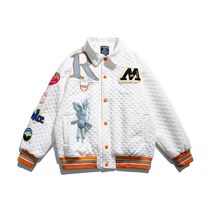 야구 점퍼 재킷 베이스볼 점퍼 varsity jacket men 힙합 college style 코트