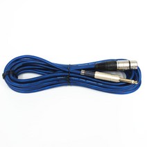국산 엑스칼리버 3p 마이크줄 5m 뉴트릭 XLR_55잭 마이크케이블, 엑스칼리버 3p마이크줄 5m