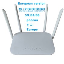 공유기 LC117 4G CPE 4G wifi 라우터 SIM 카드 핫스팟 CAT4 32 사용자 RJ45 WAN LAN무선 모뎀 LTE 라우터, 01 EU version