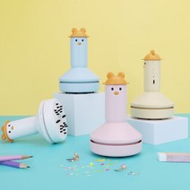 안녕오리 책상 지우개 진공청소기, 블루, 1개