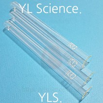 (YLS) Duran Glass Test Tube 10mm~16mm (10개입) 특급유리 입말음 시험관 파이렉스시험관 두꺼운시험관 강화유리시험관 유리시험관 듀란시험관, 16x130mm (17ml) 10개입