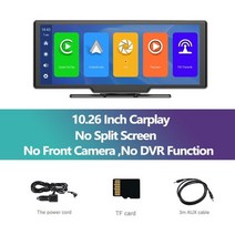 무선 차량용 안드로이드 오토 미러링 동글 Podofo 9.3인치 자동차 dvr 스마트, tfcard를 가진 10inch