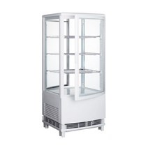 한국와이오티 RTW-78L-1L 냉장 쇼케이스 사면유리 앞뒤 양문형, 단품
