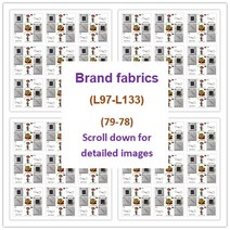 (l97-133) 브랜드 의류 천 라벨 의류 자수 패치 철 배지 천 붙여 넣기 diy, 72
