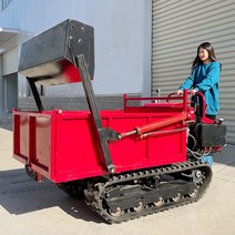 농업용운반차 카트 전동 쉘 덤프 궤도운반차 산악, 1.0톤차