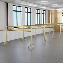 발레 바 스트레칭 봉 발레용품 테스발레바 무용바, 블랙 길이 180 높이 105 더블 레이어