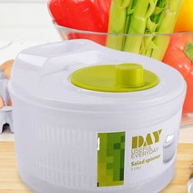 과일세척기 샐러드 스피너 상추 녹색 세탁기 건조기 배수 크리스 퍼 스트레이너 주방 가제트
