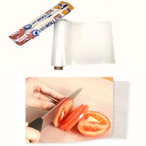 하 휴대 일회용 반투명 롤도마 간편도마 25cm x 3m