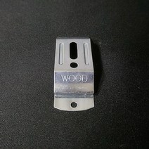 우드 블라인드 브라켓 스냅 부속품 부품 설치 고정 피스, 1개