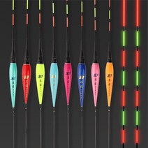 수광산업 명장 금비어 민물 나노 전자찌 7점등 8종, 레드 41cm