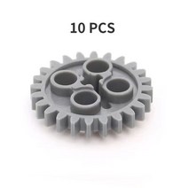 작은 입자 빌딩 블록 트랙 체인 탱크 컨베이어 벨트 9686 로봇 코스 휠과 호환, 07 20 tooth gear