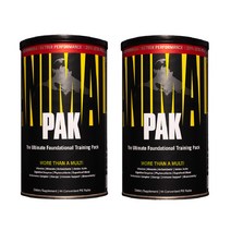 Universal Animal Pak 애니멀 팩 - NEW, 44팩, 2개