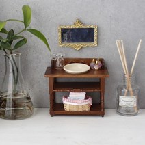 [러블리원] 미니어처 엔틱 데스크 세트