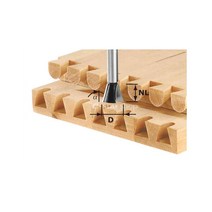 페스툴 491164 라우터 비트 도브테일 HW VS600 D 14, 단품