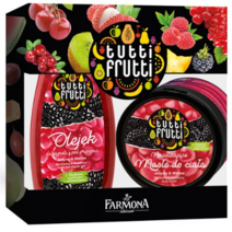 파모나 블랙베리&라즈베리 바디케어 기프트 2종세트, 1세트