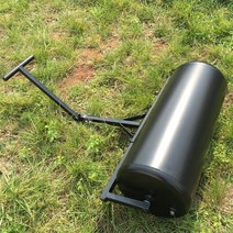 잔디롤러 땅다짐기 평탄화 테니스장 운동장 축구장, 블랙 33x78cm 90kg 물 모래 충전